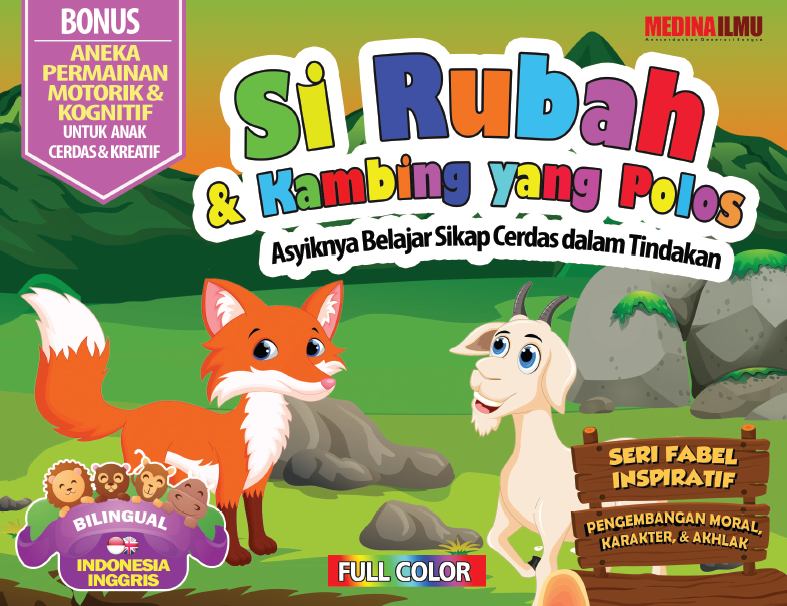 Seri Fabel Inspiratif Rubah dan Kambing yang Polos